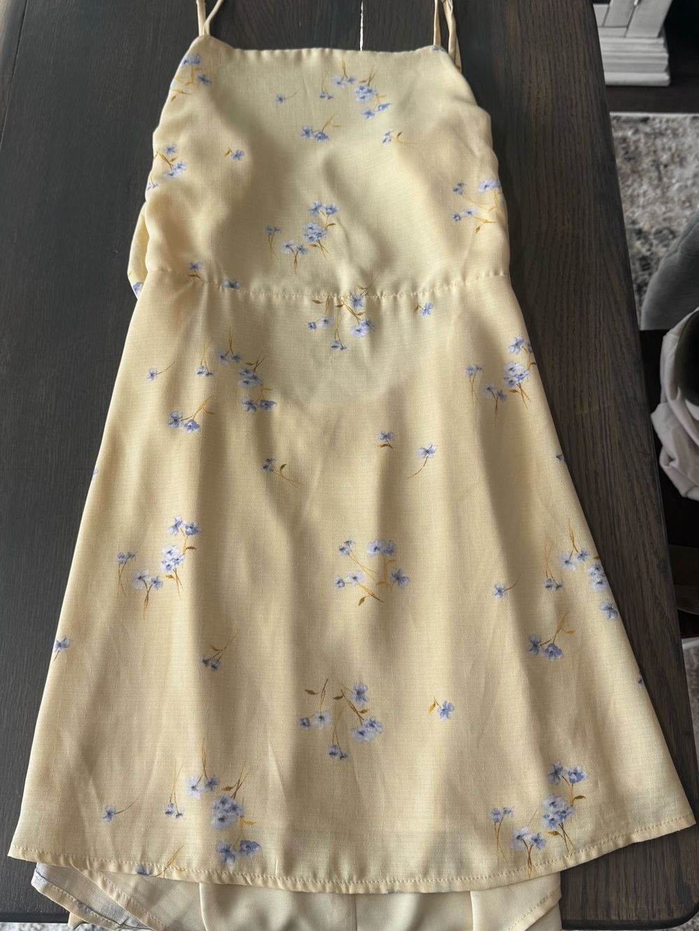 Women’s Yellow Floral Sundress